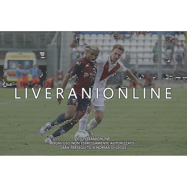 Junior Messias of Genoa CFC battle for the ball during Brescia Calcio FC vs Genoa CFC, Test Match pre season Serie A Enilive 2024-25, at Mario Rigamonti stadium in Brescia (BS), Italy, on July 20, 2024. (Photo by Davide Casentini)/AGENZIA ALDO LIVERANI SAS