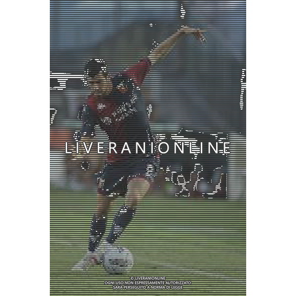 AAron Martin of Genoa CFC play the ball during Brescia Calcio FC vs Genoa CFC, Test Match pre season Serie A Enilive 2024-25, at Mario Rigamonti stadium in Brescia (BS), Italy, on July 20, 2024. (Photo by Davide Casentini)/AGENZIA ALDO LIVERANI SAS
