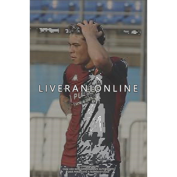 Alan Matturro of Genoa CFC during Brescia Calcio FC vs Genoa CFC, Test Match pre season Serie A Enilive 2024-25, at Mario Rigamonti stadium in Brescia (BS), Italy, on July 20, 2024. (Photo by Davide Casentini)/AGENZIA ALDO LIVERANI SAS