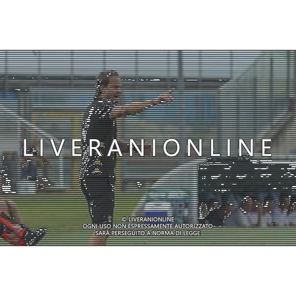 Alberto Gilardino Head Coach of Genoa CFC gestures during Brescia Calcio FC vs Genoa CFC, Test Match pre season Serie A Enilive 2024-25, at Mario Rigamonti stadium in Brescia (BS), Italy, on July 20, 2024. (Photo by Davide Casentini)/AGENZIA ALDO LIVERANI SAS