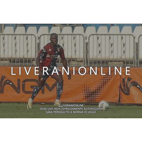 Seydou Fini of Genoa CFC during Brescia Calcio FC vs Genoa CFC, Test Match pre season Serie A Enilive 2024-25, at Mario Rigamonti stadium in Brescia (BS), Italy, on July 20, 2024. (Photo by Davide Casentini)/AGENZIA ALDO LIVERANI SAS