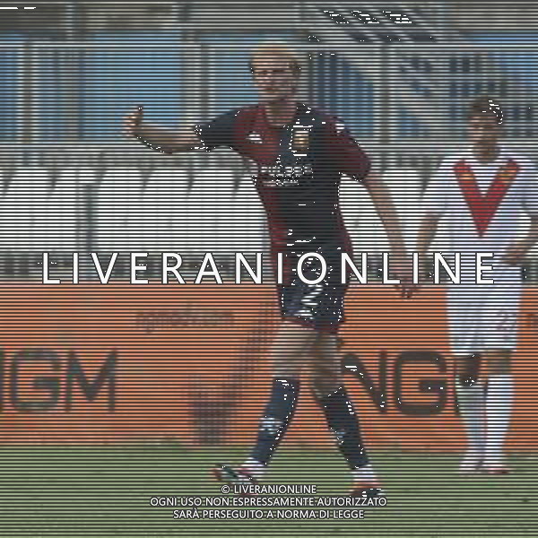 Morten Thorsby of Genoa CFC during Brescia Calcio FC vs Genoa CFC, Test Match pre season Serie A Enilive 2024-25, at Mario Rigamonti stadium in Brescia (BS), Italy, on July 20, 2024. (Photo by Davide Casentini)/AGENZIA ALDO LIVERANI SAS
