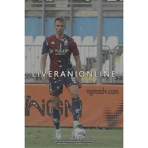 Emil Bohinen of Genoa CFC play the ball during Brescia Calcio FC vs Genoa CFC, Test Match pre season Serie A Enilive 2024-25, at Mario Rigamonti stadium in Brescia (BS), Italy, on July 20, 2024. (Photo by Davide Casentini)/AGENZIA ALDO LIVERANI SAS