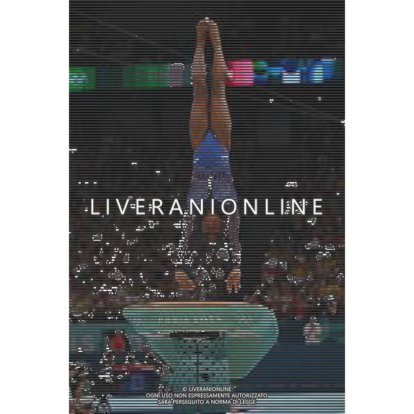 Olimpiadi Parigi 2024 - Ginnastica nella foto Simone Biles (USA) Parigi (FRA) 01-08-2024 Arena Bercy Italia vs Stati Uniti Finale All-Around ginnastica artistica femminile foto Roberto Garavaglia/Agenzia Aldo Liverani sas