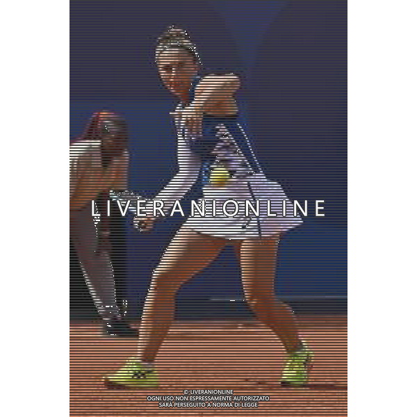 Olimpiadi Parigi 2024 - Tennis nella foto Sara Errani (ITA) Parigi (FRA) 02-08-2024 Stadio Roland Garros Sara Errani (ITA) e Jasmine Paolini (ITA) vs Karolina Muchova (CZE) e Linda Noskova (CZE) Semifinale tabellone del doppio femminile foto Roberto Garavaglia/Agenzia Aldo Liverani sas