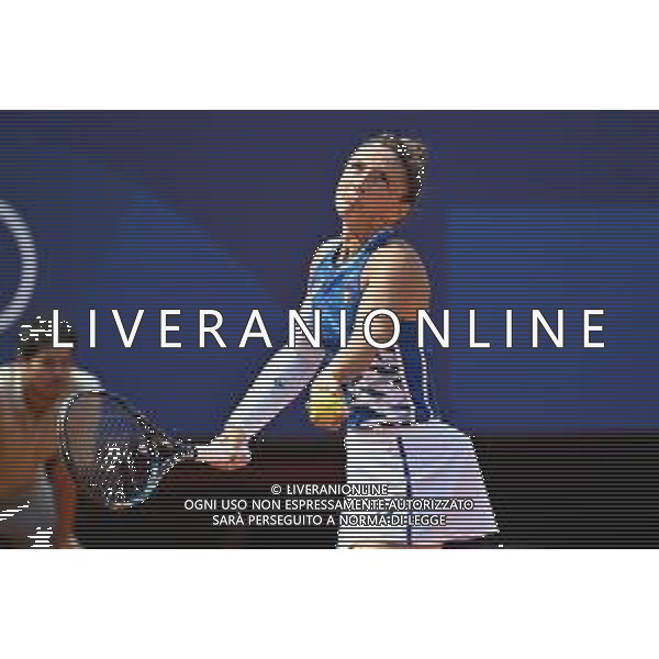 Olimpiadi Parigi 2024 - Tennis nella foto Sara Errani (ITA) Parigi (FRA) 02-08-2024 Stadio Roland Garros Sara Errani (ITA) e Jasmine Paolini (ITA) vs Karolina Muchova (CZE) e Linda Noskova (CZE) Semifinale tabellone del doppio femminile foto Roberto Garavaglia/Agenzia Aldo Liverani sas
