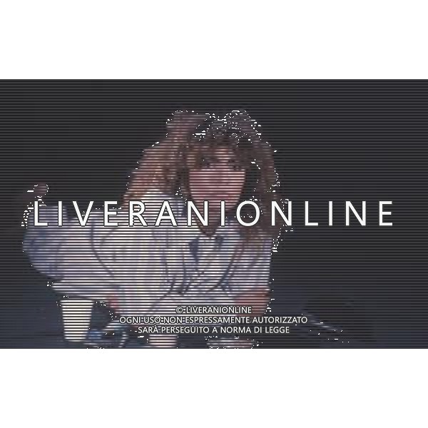 DIAP-RETROSPETTIVA LOREDANA BERTE\' CANTANTE NELLA FOTO LOREDANA BERTE\' FOTO CONTROLUCE-AG ALDO LIVEARNI SAS