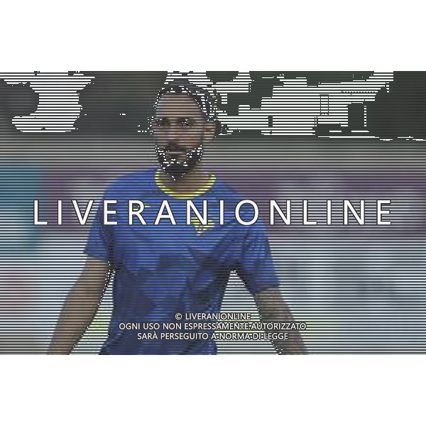 Grigoris Kastanos of Hellas Verona FC during Hellas Verona FC vs Asteras Tripolis FC, 5° Test Match, at stadio "Quercia" in Rovereto (TN), on August 03, 2024. (Photo by Davide Casentini)/AGENZIA ALDO LIVERANI SAS
