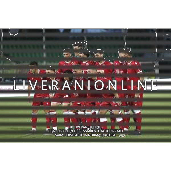 ZCP - 04/08/2024 Cesena - Padova turno preliminare Coppa Italia freccia rossa 2024/25 - nella foto: formazione padova ©Claudio Zamagni/Agenzia Aldo Liverani /AGENZIA ALDO LIVERANI SAS