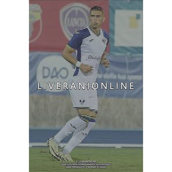 Stefan Mitrovic of Hellas Verona FC during Hellas Verona FC vs Asteras Tripolis FC, 5° Test Match, at stadio "Quercia" in Rovereto (TN), on August 03, 2024. (Photo by Davide Casentini)/AGENZIA ALDO LIVERANI SAS