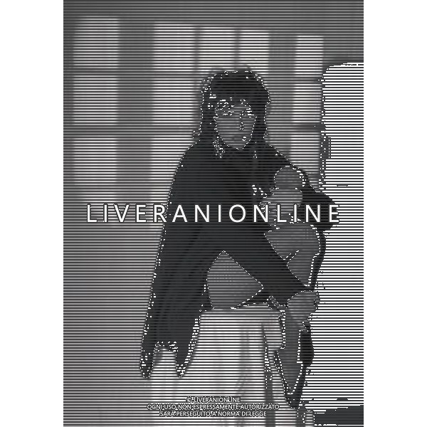 NEG-RETROSPETTIVA LOREDANA BERTE\' CANTANTE NELLA FOTO LOREDANA BERTE\' POSATO ANNO 1995-2000 AG ALDO LIVERANI SAS