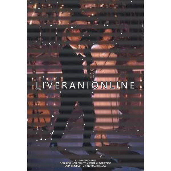 DIA- RETROSPETTIVA TOSCA, all\'anagrafe Tiziana Tosca Donati, CANTANTE NELLA FOTO AL FESTIVAL DI SANREMO NELL\'ANNO 1996 CON RON, Rosalino Cellamare ©DIM Studio/AGENZIA ALDO LIVERANI SAS