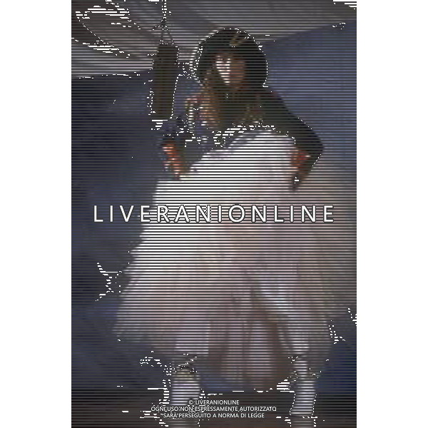 DIAP-RETROSPETTIVA LOREDANA BERTE\' CANTANTE NELLA FOTO LOREDANA BERTE\' NELL\'ANNO 1981 AG ALDO LIVERANI SAS