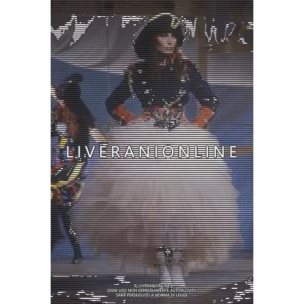 DIAP-RETROSPETTIVA LOREDANA BERTE\' CANTANTE NELLA FOTO LOREDANA BERTE\' NELL\'ANNO 1981 AG ALDO LIVERANI SAS