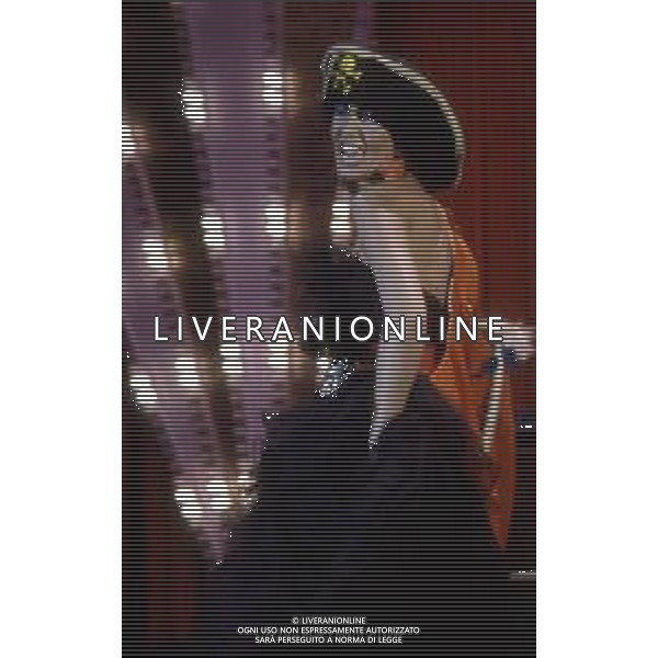 DIAP-RETROSPETTIVA LOREDANA BERTE\' CANTANTE NELLA FOTO LOREDANA BERTE\' NELL\'ANNO 1981 AG ALDO LIVERANI SAS