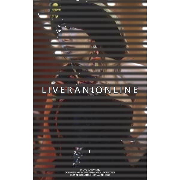 DIAP-RETROSPETTIVA LOREDANA BERTE\' CANTANTE NELLA FOTO LOREDANA BERTE\' NELL\'ANNO 1981 AG ALDO LIVERANI SAS