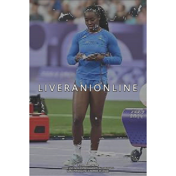 Olimpiadi Parigi 2024 - Atletica nella foto Daisy Oyemwenosa Osakue (ITA) Parigi (FRA) 05-08-2024 Stade de France Atletica Leggera Lancio del disco femminile foto Roberto Garavaglia/Agenzia Aldo Liverani sas
