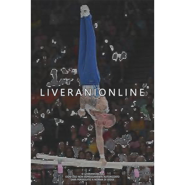 Olimpiadi Parigi 2024 - Ginnastica nella foto Oleg Verniaiev (UKR) Parigi (FRA) 05-08-2024 Arena Bercy Ginnastica Artistica Finale parallele maschili foto Roberto Garavaglia/Agenzia Aldo Liverani sas