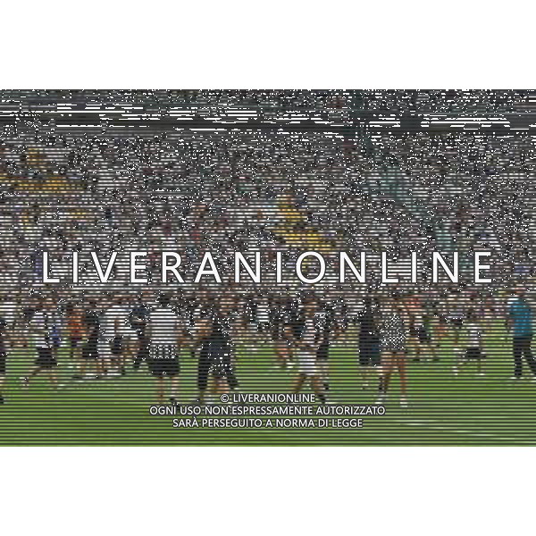 Torino 06.08.2024 Allianz Stadium @Manuela Viganti /Ag. Aldo Liverani sas Juventus A vs Juventus Next Gen Amichevole Pre Campionato 2024/2025 Nella foto: invasione di campo ©Viganti / AGENZIA ALDO LIVERANI SAS