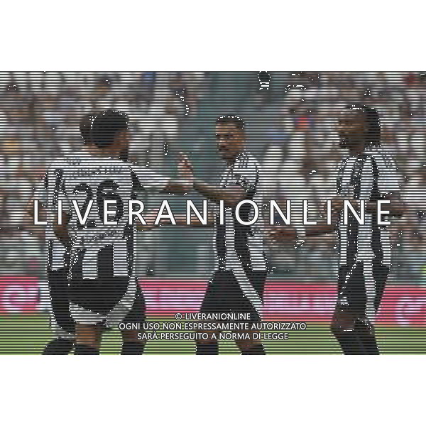 Torino 06.08.2024 Allianz Stadium @Manuela Viganti /Ag. Aldo Liverani sas Juventus A vs Juventus Next Gen Amichevole Pre Campionato 2024/2025 Nella foto: esultanza juventus dopo il gol di kenan yildiz ©Viganti / AGENZIA ALDO LIVERANI SAS