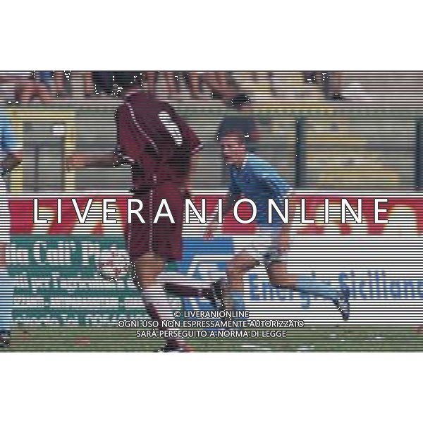 28 AGOSTO 2005 - ACIREALE-CAMPIONATO DI SERIE C ACIREALE-NAPOLI NELLA FOTO AMODIO FOTO MOSCA- AG LIVERANI