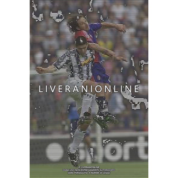 06-05-2001 BOLOGNA-CAMPIONATO DI CALCIO SERIE A BOLOGNA -UDINESE 1-1 NELLA FOTO ROBERTO SOSA E RENATO OLIVE AG ALDO LIVERANI SAS
