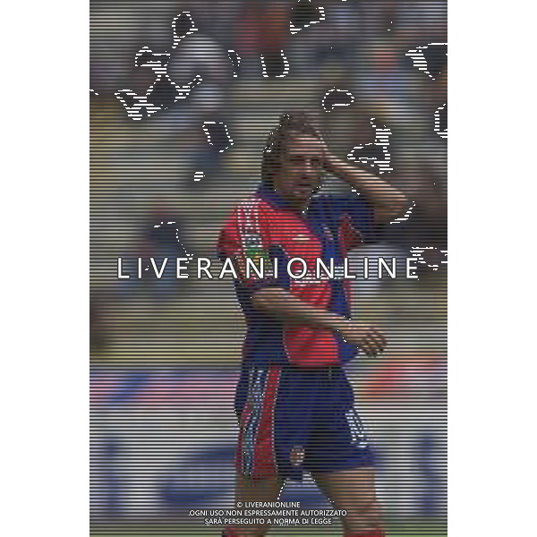 06-05-2001 BOLOGNA-CAMPIONATO DI CALCIO SERIE A BOLOGNA -UDINESE 1-1 NELLA FOTO GIUSEPPE SIGNORI AG ALDO LIVERANI SAS