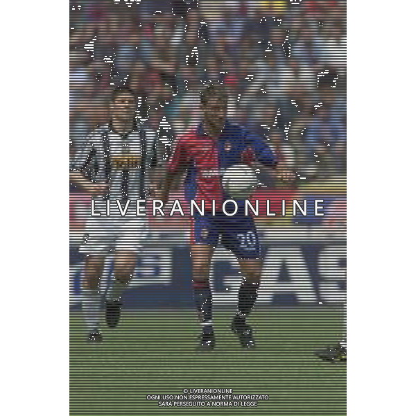 06-05-2001 BOLOGNA-CAMPIONATO DI CALCIO SERIE A BOLOGNA -UDINESE 1-1 NELLA FOTO TOMAS LOCATELLI AG ALDO LIVERANI SAS