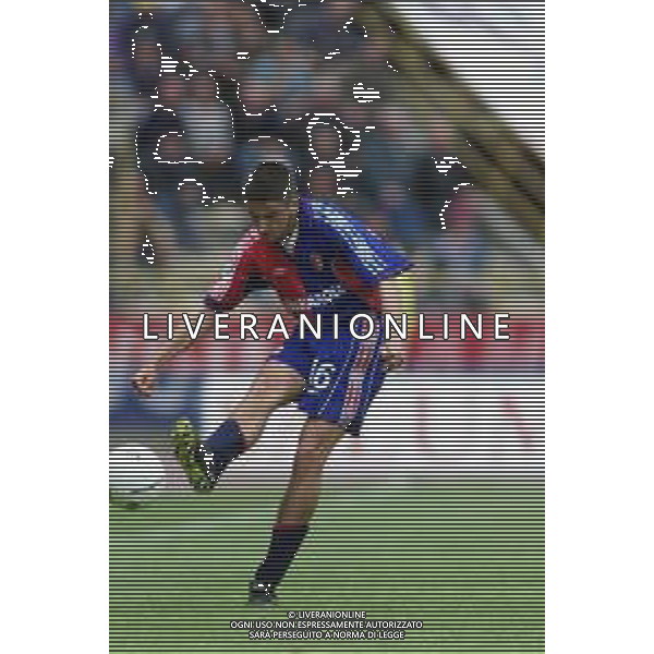 06-05-2001 BOLOGNA-CAMPIONATO DI CALCIO SERIE A BOLOGNA -UDINESE 1-1 NELLA FOTO ALESSANDRO GAMBERINI AG ALDO LIVERANI SAS