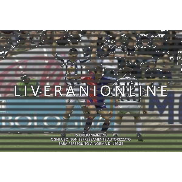 06-05-2001 BOLOGNA-CAMPIONATO DI CALCIO SERIE A BOLOGNA -UDINESE 1-1 NELLA FOTO GIULIO FALCONE AG ALDO LIVERANI SAS