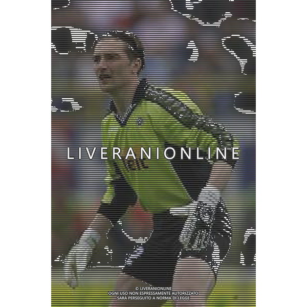 06-05-2001 BOLOGNA-CAMPIONATO DI CALCIO SERIE A BOLOGNA -UDINESE 1-1 NELLA FOTO MORGAN DE SANCTIS AG ALDO LIVERANI SAS