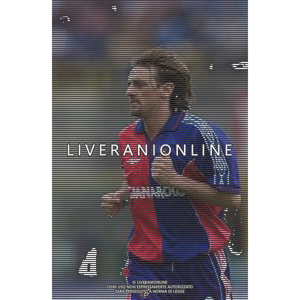 06-05-2001 BOLOGNA-CAMPIONATO DI CALCIO SERIE A BOLOGNA -UDINESE 1-1 NELLA FOTO AG ALDO LIVERANI SAS