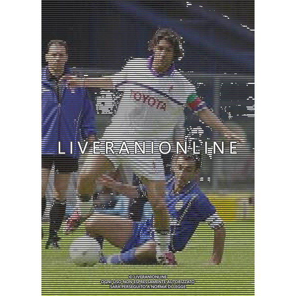 06-05-2001-VERONA-CAMPIONATO DI CALCIO SERIE A VERONA-FIORENTINA NELLA FOTO MANUEL RUI COSTA AG ALDO LIVERANI SAS