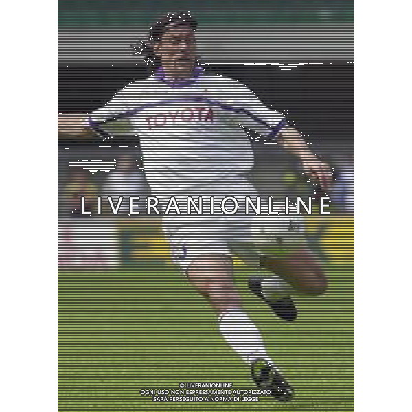 06-05-2001-VERONA-CAMPIONATO DI CALCIO SERIE A VERONA-FIORENTINA NELLA FOTO MORENO TORRICELLI AG ALDO LIVERANI SAS