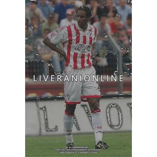 06-05-2001 VICENZA-CAMPIONATO DI CALCIO SERIE A VICENZA-REGGINA 2-1 NELLA FOTO OUSMANE DABO AG ALDO LIVERANI SAS