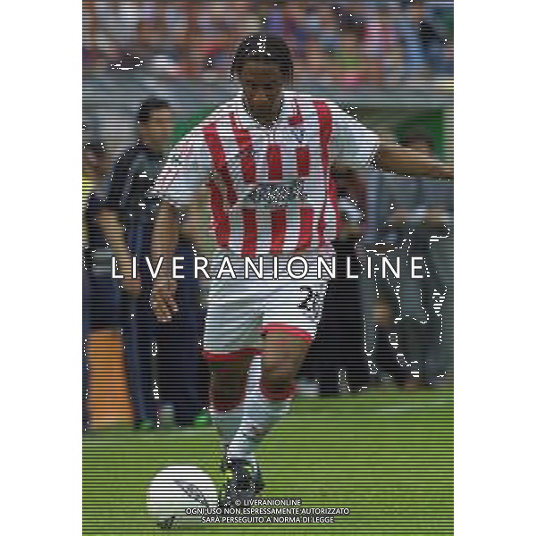 06-05-2001 VICENZA-CAMPIONATO DI CALCIO SERIE A VICENZA-REGGINA 2-1 NELLA FOTO OUSMANE DABO AG ALDO LIVERANI SAS