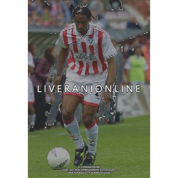 06-05-2001 VICENZA-CAMPIONATO DI CALCIO SERIE A VICENZA-REGGINA 2-1 NELLA FOTO OUSMANE DABO AG ALDO LIVERANI SAS