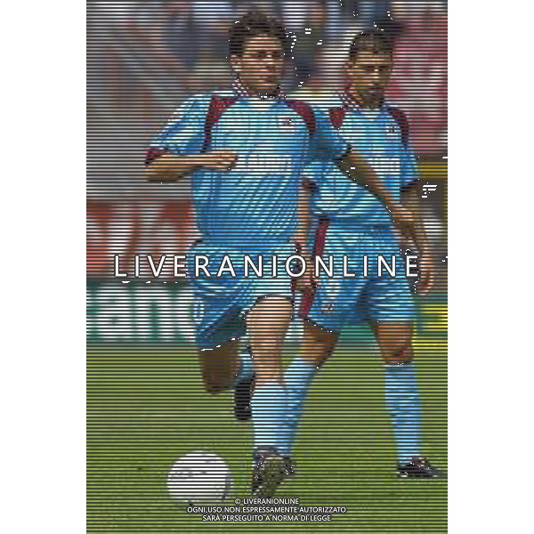 06-05-2001 VICENZA-CAMPIONATO DI CALCIO SERIE A VICENZA-REGGINA 2-1 NELLA FOTO FRANCESCO COZZA AG ALDO LIVERANI SAS