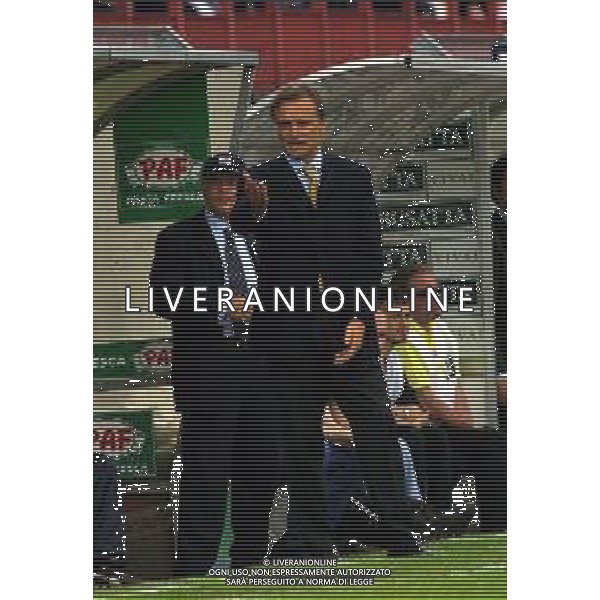 06-05-2001 VICENZA-CAMPIONATO DI CALCIO SERIE A VICENZA-REGGINA 2-1 NELLA FOTO FRANCO COLOMBA ALLENATORE REGGINA CALCIO AG ALDO LIVERANI SAS