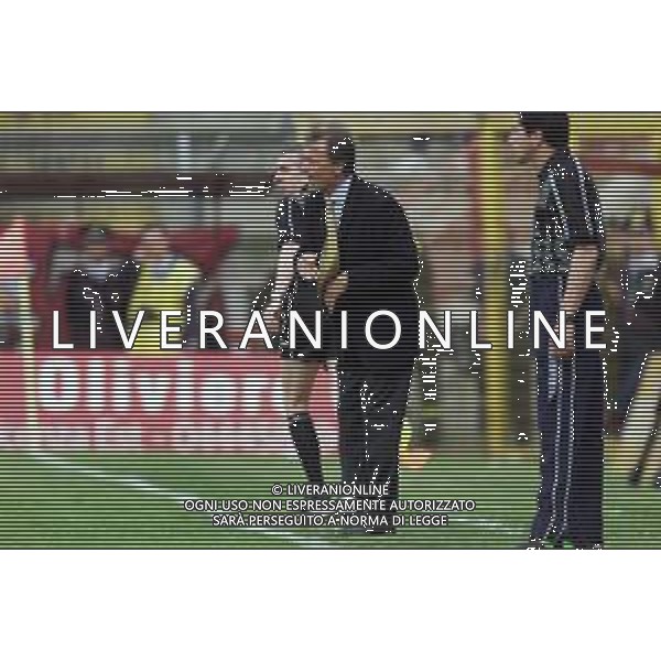 06-05-2001 VICENZA-CAMPIONATO DI CALCIO SERIE A VICENZA-REGGINA 2-1 NELLA FOTO FRANCO COLOMBA ALLENATORE REGGINA CALCIO AG ALDO LIVERANI SAS