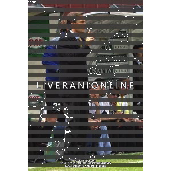 06-05-2001 VICENZA-CAMPIONATO DI CALCIO SERIE A VICENZA-REGGINA 2-1 NELLA FOTO FRANCO COLOMBA ALLENATORE REGGINA CALCIO AG ALDO LIVERANI SAS