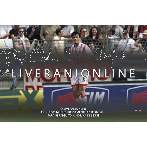 06-05-2001 VICENZA-CAMPIONATO DI CALCIO SERIE A VICENZA-REGGINA 2-1 NELLA FOTO GIUSEPPE CARDONE AG ALDO LIVERANI SAS