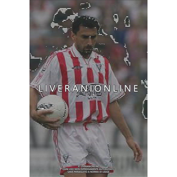 06-05-2001 VICENZA-CAMPIONATO DI CALCIO SERIE A VICENZA-REGGINA 2-1 NELLA FOTO ANTONINO BERNARDINI AG ALDO LIVERANI SAS
