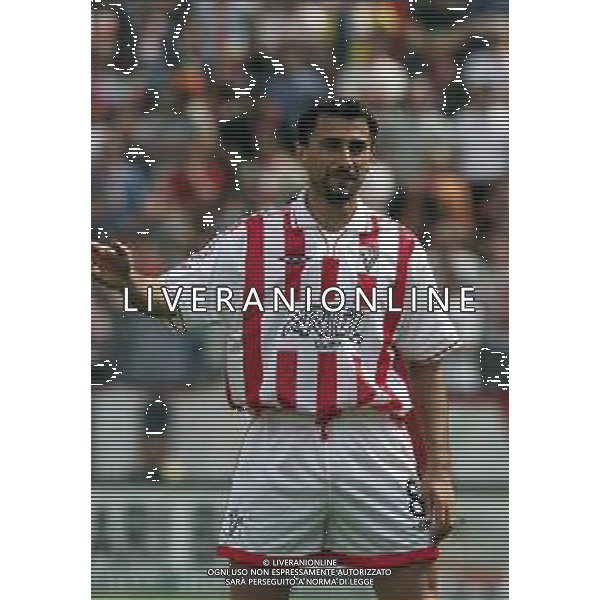 06-05-2001 VICENZA-CAMPIONATO DI CALCIO SERIE A VICENZA-REGGINA 2-1 NELLA FOTO ANTONINO BERNARDINI AG ALDO LIVERANI SAS