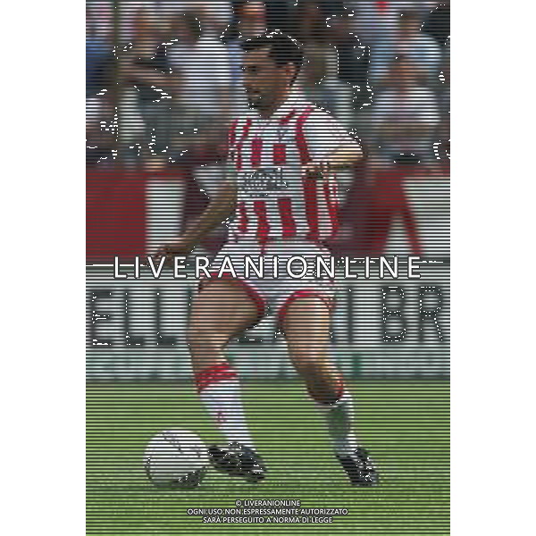 06-05-2001 VICENZA-CAMPIONATO DI CALCIO SERIE A VICENZA-REGGINA 2-1 NELLA FOTO ANTONINO BERNARDINI AG ALDO LIVERANI SAS