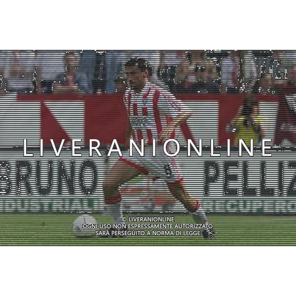 06-05-2001 VICENZA-CAMPIONATO DI CALCIO SERIE A VICENZA-REGGINA 2-1 NELLA FOTO ANTONINO BERNARDINI AG ALDO LIVERANI SAS