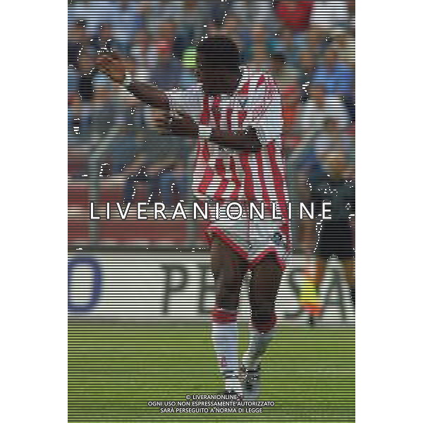 06-05-2001 VICENZA-CAMPIONATO DI CALCIO SERIE A VICENZA-REGGINA 2-1 NELLA FOTO MOHAMED KALLON AG ALDO LIVERANI SAS