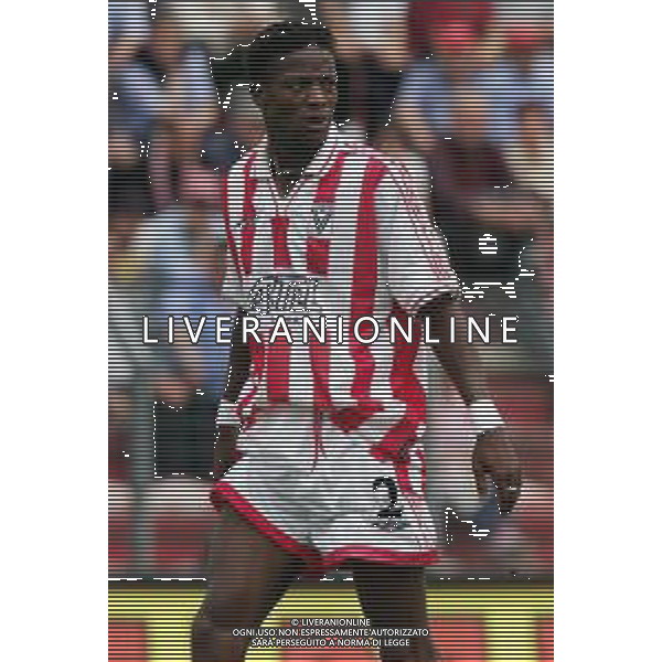 06-05-2001 VICENZA-CAMPIONATO DI CALCIO SERIE A VICENZA-REGGINA 2-1 NELLA FOTO MOHAMED KALLON AG ALDO LIVERANI SAS