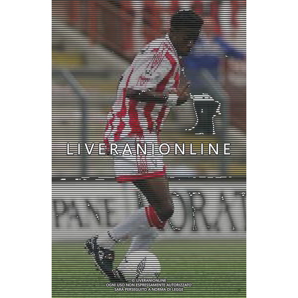 06-05-2001 VICENZA-CAMPIONATO DI CALCIO SERIE A VICENZA-REGGINA 2-1 NELLA FOTO MOHAMED KALLON AG ALDO LIVERANI SAS