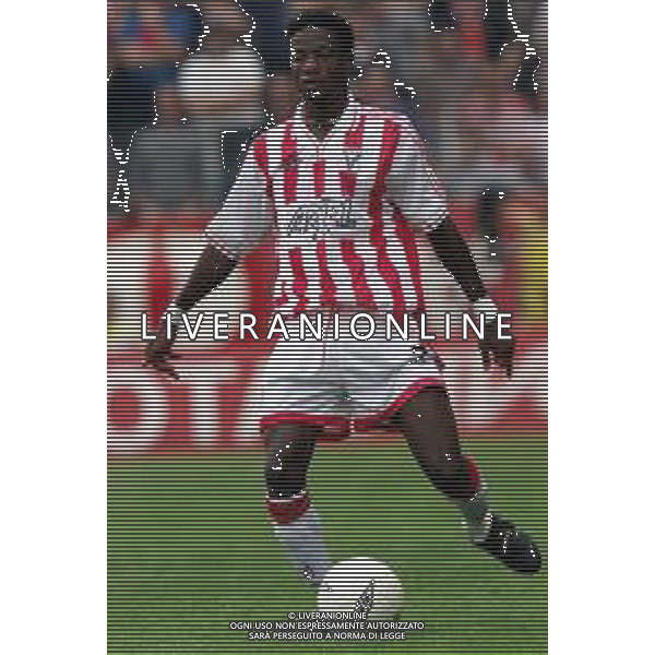 06-05-2001 VICENZA-CAMPIONATO DI CALCIO SERIE A VICENZA-REGGINA 2-1 NELLA FOTO MOHAMED KALLON AG ALDO LIVERANI SAS
